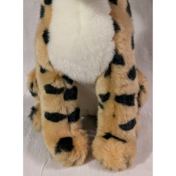 ZSL London Zoo Plush Cheetah Safari Large Cat Wildlife Stuffed Animal Toy 10" - Picture 10 of 15